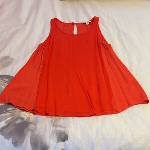 Ella Moss Vibrant orange Red Tank Top